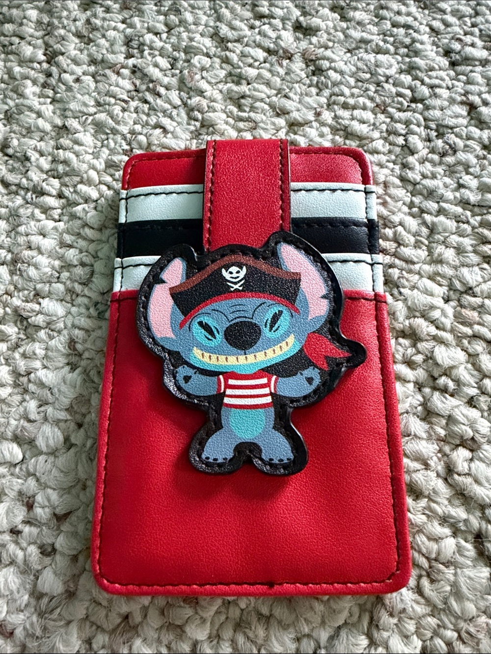 Buckle Down Disney ID Cardholder - Pirate Stitch